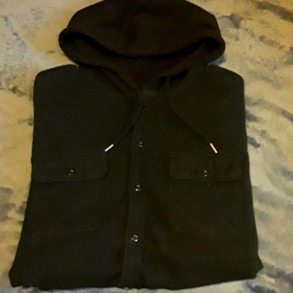 Mens Hooded Express Flannel Jacket